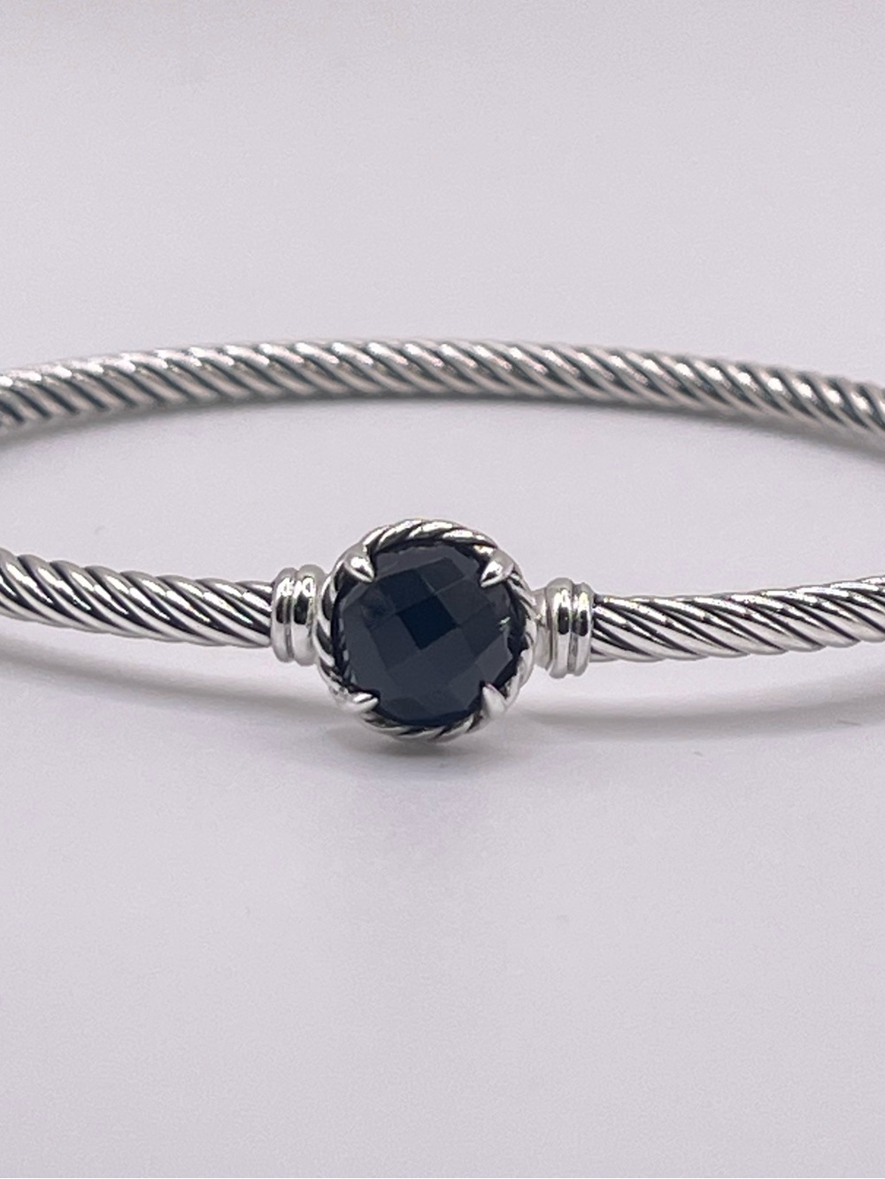 David Yurman Chatelaine Bracelet with Black Onyx - Picture 6 of 15